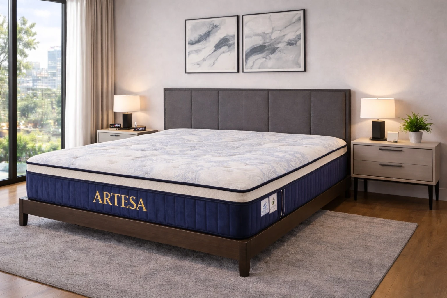 Artesa Cloud – Soft Pillow‑Top  Double Mattress