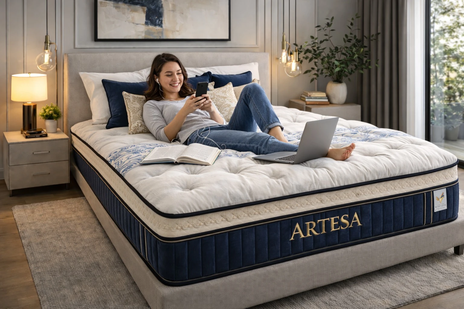 Artesa Cloud – Soft Pillow‑Top King Size Mattress