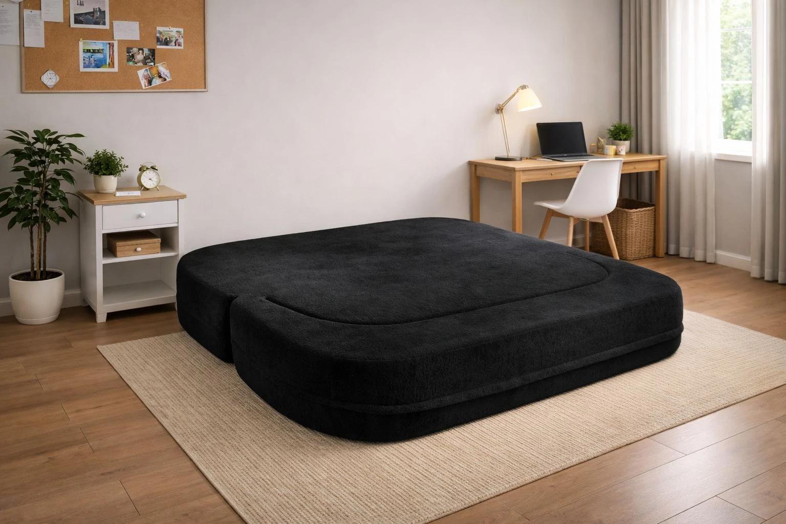 Emma Sofa Bed - Black