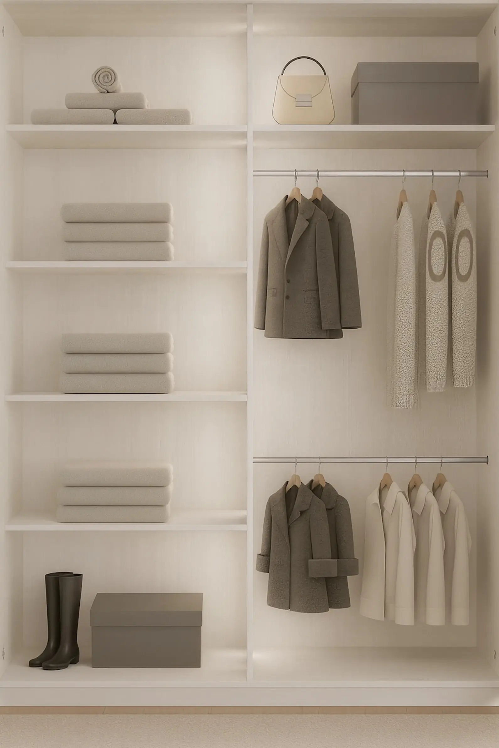 Berlin 2 Door 100CM  sliding wardrobe