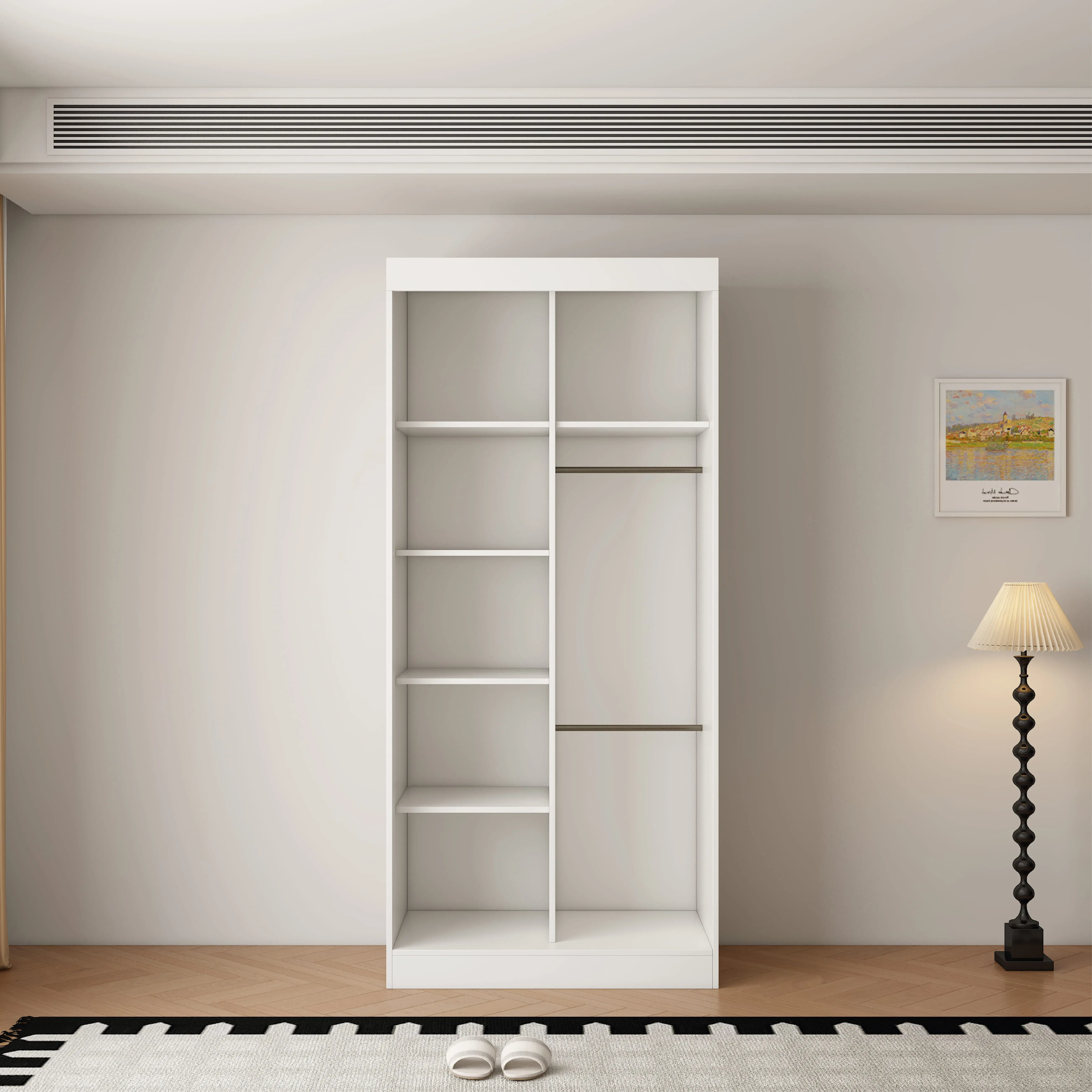Berlin 2 Door 100CM  sliding wardrobe